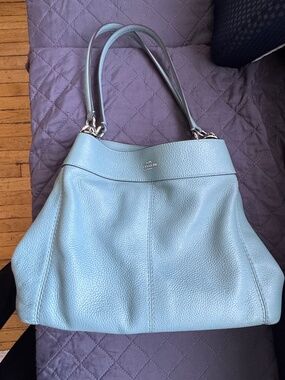 Coach Lexy Crossbody Purse, Teal